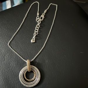 Brighton Rapture two tone necklace.